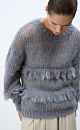 Jumper with fringes - BRUSNIKA. Women clothes