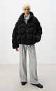 Quilted down jacket with a stand collar - BRUSNIKA. Women clothes