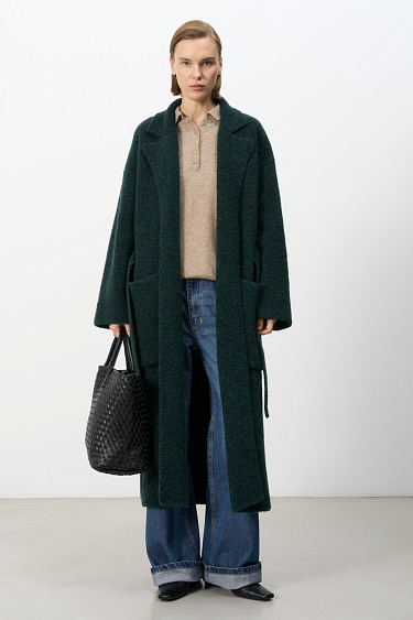Coat made of mixed wool - BRUSNIKA Women Clothes