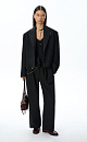 Cropped polyviscose jacket - BRUSNIKA. Women clothes