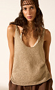 Cotton top with sequins - BRUSNIKA. Women clothes