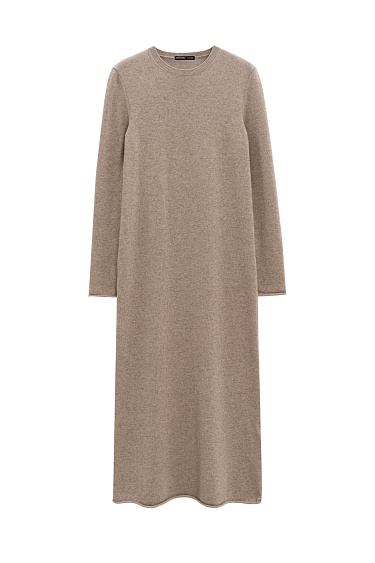 Knitted Maxi Dress - BRUSNIKA Women Clothes