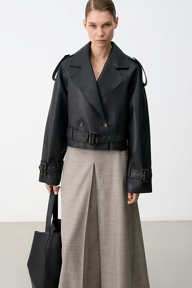 Leather jacket - BRUSNIKA Women Clothes