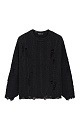 Grunge knit jumper - BRUSNIKA. Women clothes