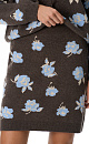 Floral print skirt - BRUSNIKA. Women clothes