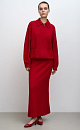 Wool maxi skirt - BRUSNIKA. Women clothes