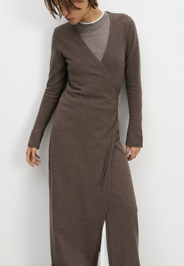 wrap dress - BRUSNIKA Women Clothes