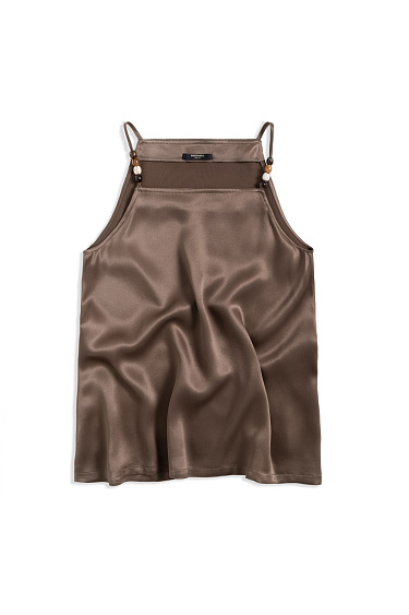 Satin viscose top - BRUSNIKA Women Clothes