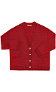 100% linen knit cardigan - BRUSNIKA. Women clothes
