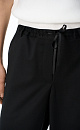 Wide trousers with drawstring - BRUSNIKA. Women clothes