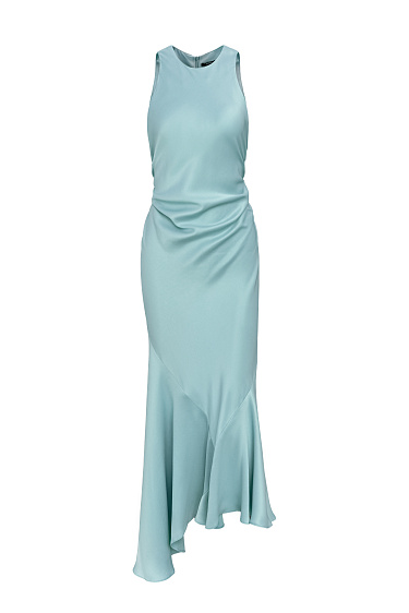 Satin dress - BRUSNIKA Women Clothes
