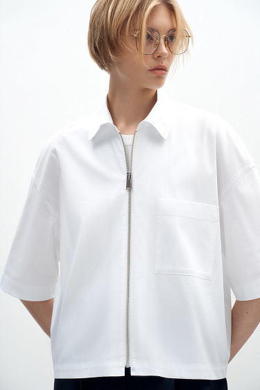 Dropped sleeve shirt - BRUSNIKA Women Clothes