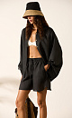 100% nettle shirt with shorts  - BRUSNIKA. Women clothes