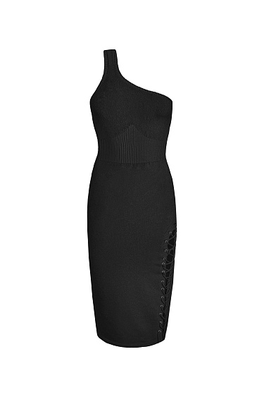 One-shoulder dress - BRUSNIKA Women Clothes