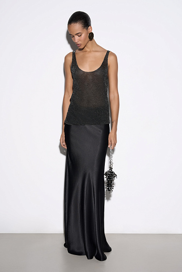 Top with lurex - BRUSNIKA Women Clothes