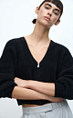 Fox down bomber jacket - BRUSNIKA. Women clothes