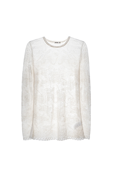 openwork turtleneck - BRUSNIKA Women Clothes