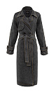 Oversized denim trench coat - BRUSNIKA. Women clothes