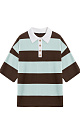 T-shirt with a polo collar - BRUSNIKA. Women clothes