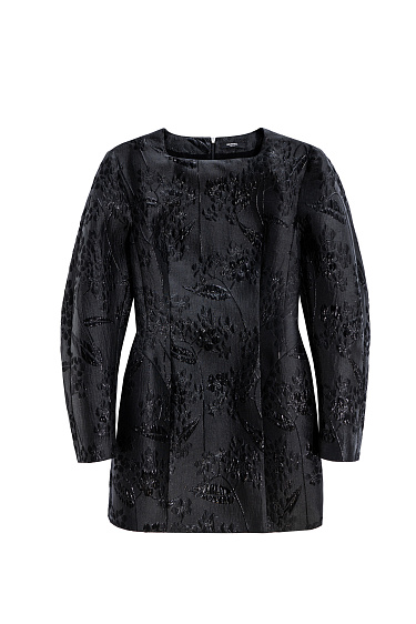 Mini dress with floral pattern - BRUSNIKA Women Clothes