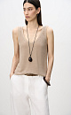 100% linen top - BRUSNIKA. Women clothes