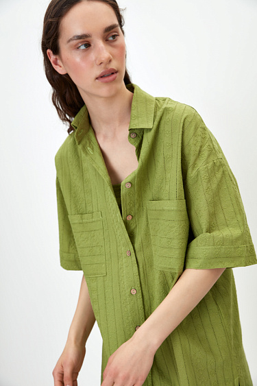 100% Cotton shirt - BRUSNIKA Women Clothes