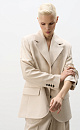Single-breasted wool jacket - BRUSNIKA. Women clothes
