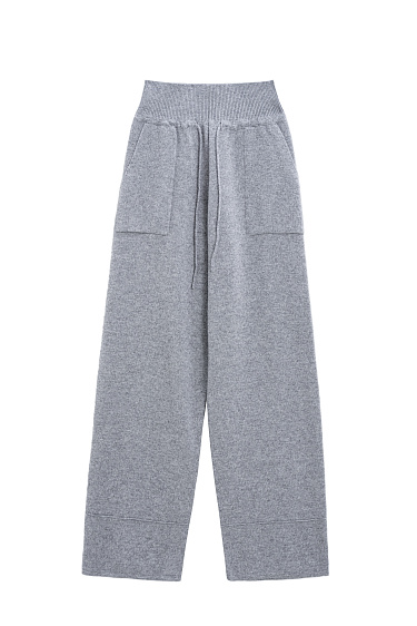 Trousers with a wide belt - BRUSNIKA Women Clothes