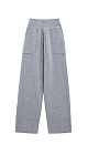 Trousers with a wide belt - BRUSNIKA. Women clothes