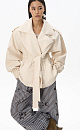 Short trench coat - BRUSNIKA. Women clothes