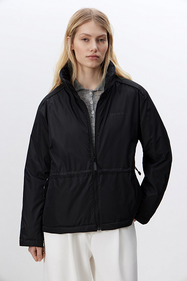 Down jacket with drawstring - BRUSNIKA Women Clothes
