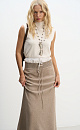 Cashmere and wool skirt - BRUSNIKA. Women clothes