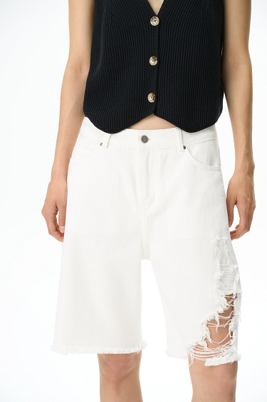 Denim shorts - BRUSNIKA Women Clothes