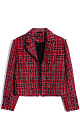 Boucled jacket made of wool - BRUSNIKA. Women clothes