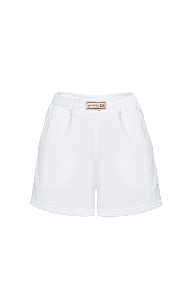 Shorts made of terry knit fabric - BRUSNIKA Women Clothes
