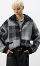 Plaid Bomber Jacket - BRUSNIKA. Women clothes