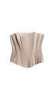 Velvet corset with lacing - BRUSNIKA. Women clothes