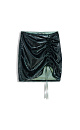 Mini skirt with drawstring - BRUSNIKA. Women clothes