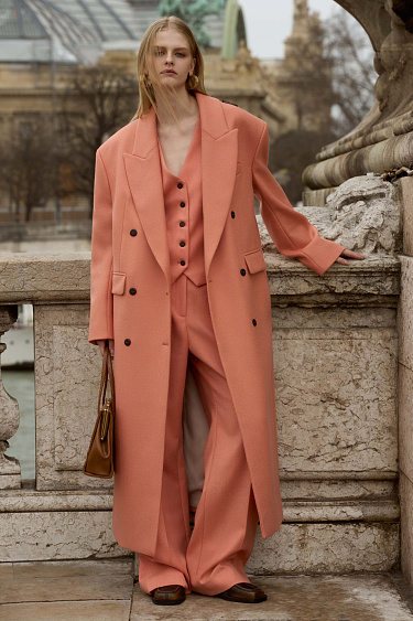 Double-breasted coat - BRUSNIKA Women Clothes