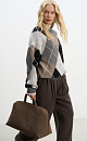 Argyle patterned jumper - BRUSNIKA. Women clothes