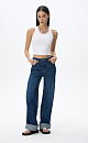 Straight wide-leg jeans - BRUSNIKA. Women clothes