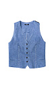 False pockets vest - BRUSNIKA. Women clothes