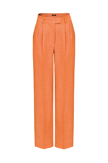 Linen palazzo trousers - BRUSNIKA Women Clothes