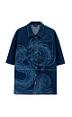 Printed denim shirt - BRUSNIKA. Women clothes