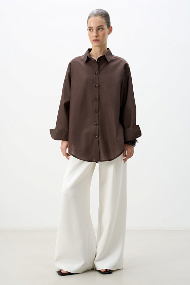 Silk shirt - BRUSNIKA Women Clothes