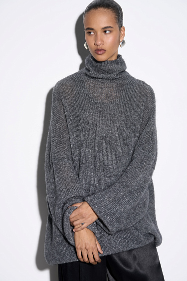 Mohair jumper with lurex - BRUSNIKA Women Clothes