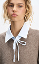 Oversized fox down jumper - BRUSNIKA. Women clothes