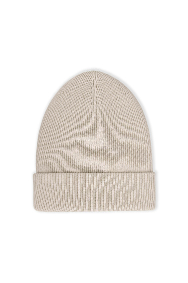 Hat with a foldover cuff - BRUSNIKA Women Clothes