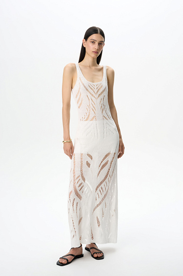 Open back sundress - BRUSNIKA Women Clothes