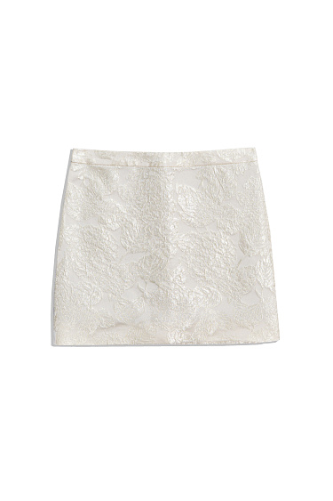 Jacquard mini skirt - BRUSNIKA Women Clothes